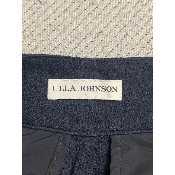 Ulla Johnson Alandra Pants Raven Black High Waisted Pockets Crepe,size 2,MSRP425 - Picture 6 of 16